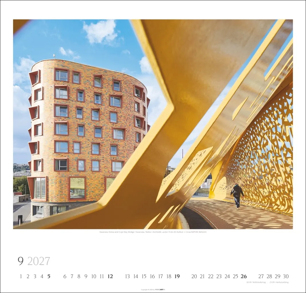 Moderne Architektur Wandkalender 2027 – Bild 10
