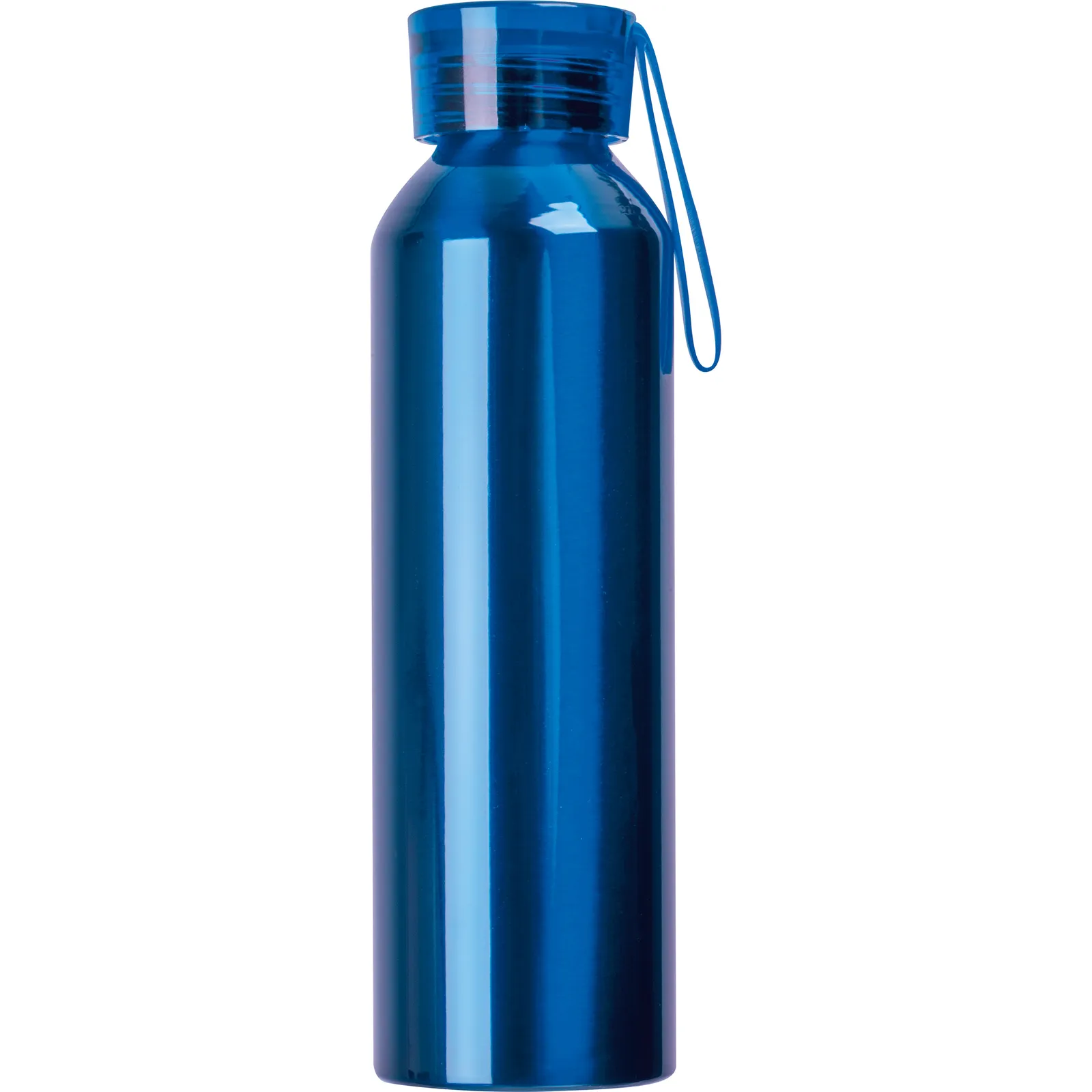 Aluminiumflasche Cork, blau – Bild 3