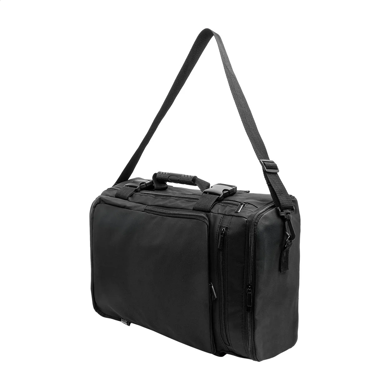 Dokumentenrucksack Pullman, RPET, schwarz – Bild 11
