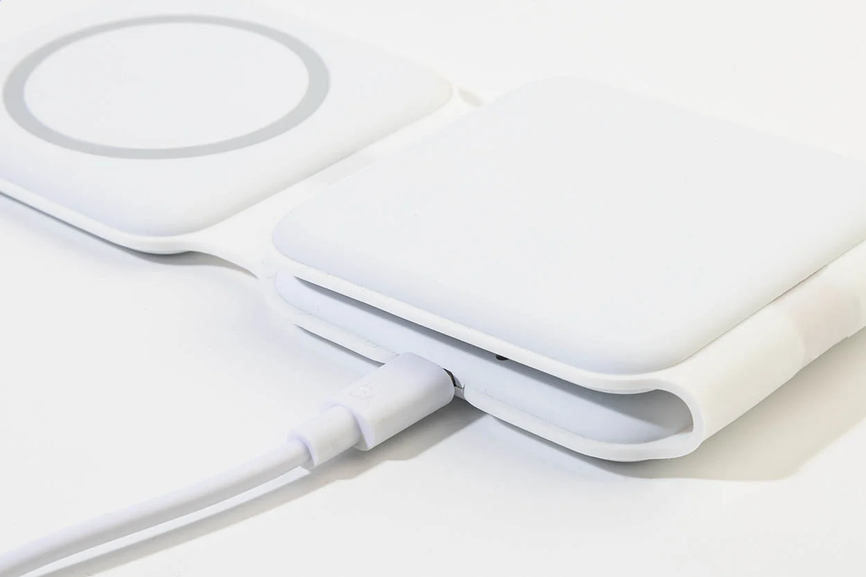 3in1 Wireless-Charger aus RABS FolCharge, weiß – Bild 8