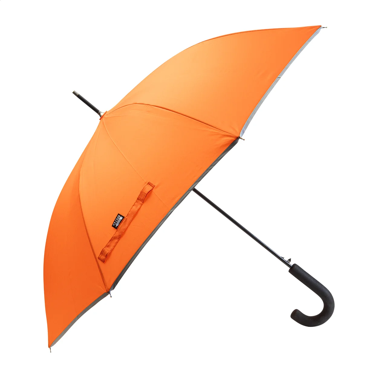 RPET-Regenschirm Thunder Max, orange – Bild 5