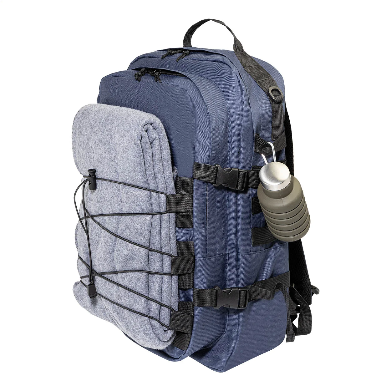 Outdoor-Rucksack Tactbak aus RPET, dunkelblau – Bild 8