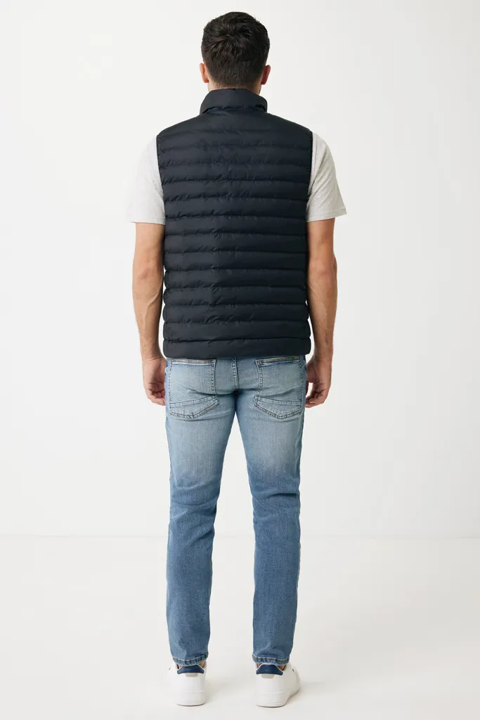 IQONIQ Meru Herren Bodywarmer aus recyceltem Polyester, schwarz – Bild 6