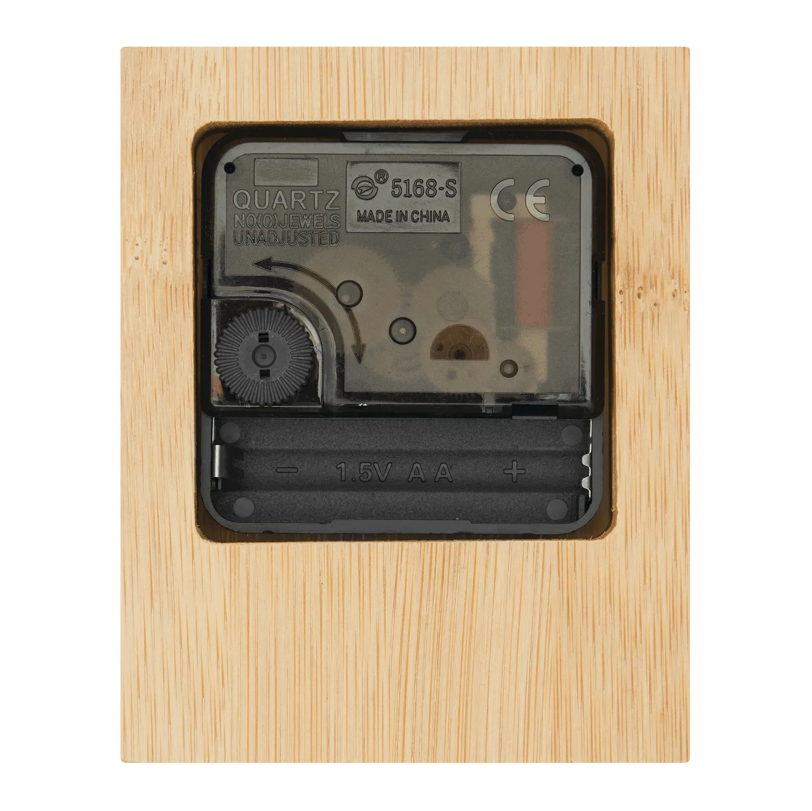 EXPRESSION - Tischuhr braun, braun – Bild 3
