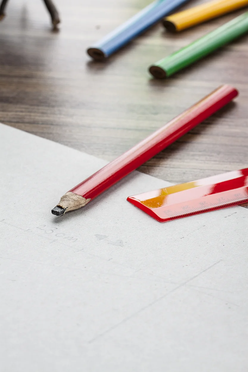 Bleistift Carpenter, rot – Bild 4