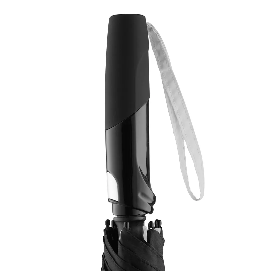 AC-Midsize-Stockschirm FARE® Seam, schwarz-hellgrau – Bild 9