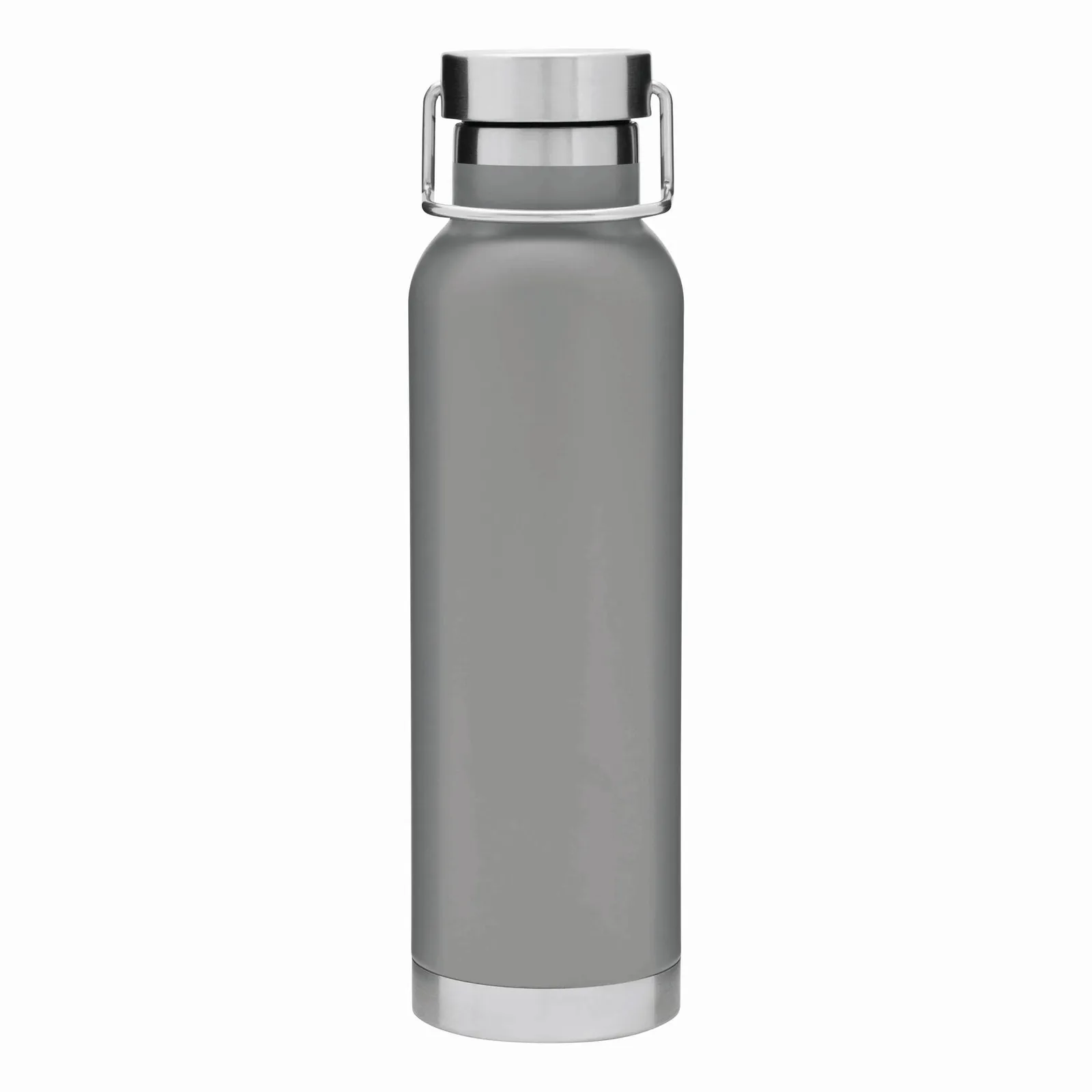 MILITARY - Vakuum-Isolierflasche, grau – Bild 4