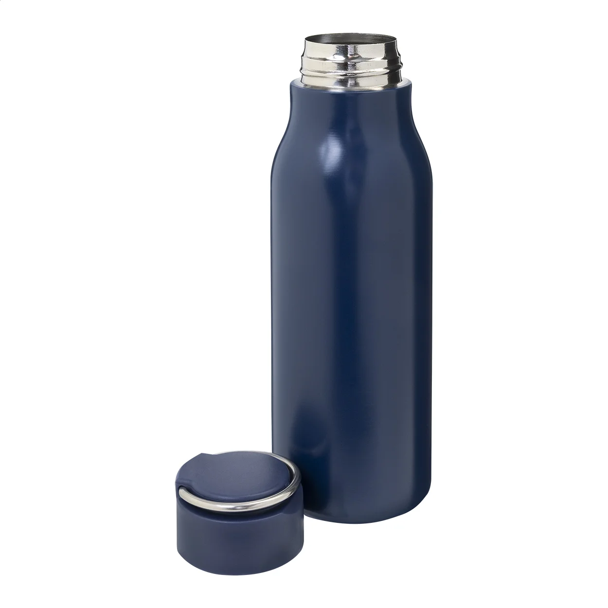 Edelstahl-Trinkflasche Rissip, dunkelblau – Bild 2