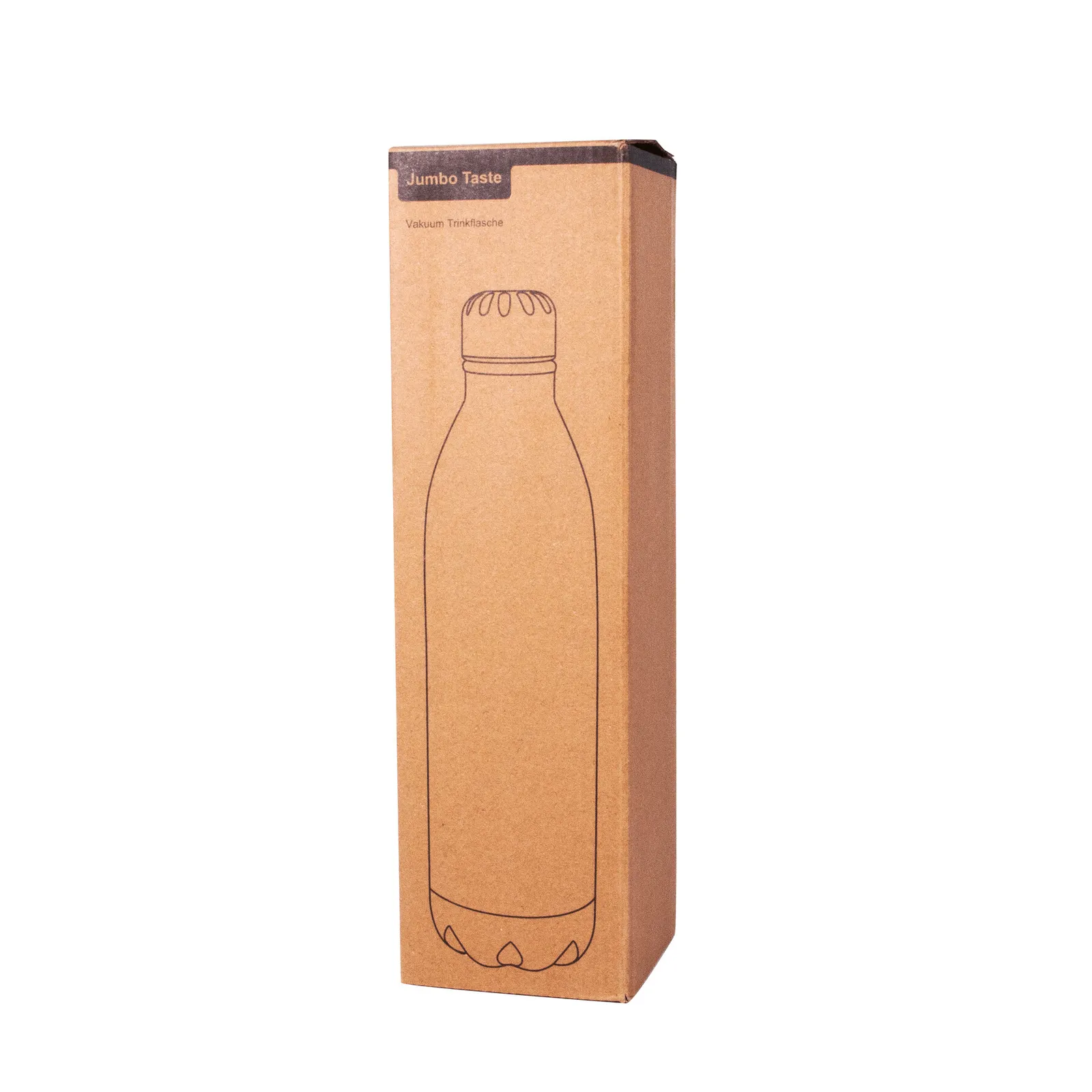 JUMBO TASTE - Vakuum-Flasche silber, silber – Bild 8