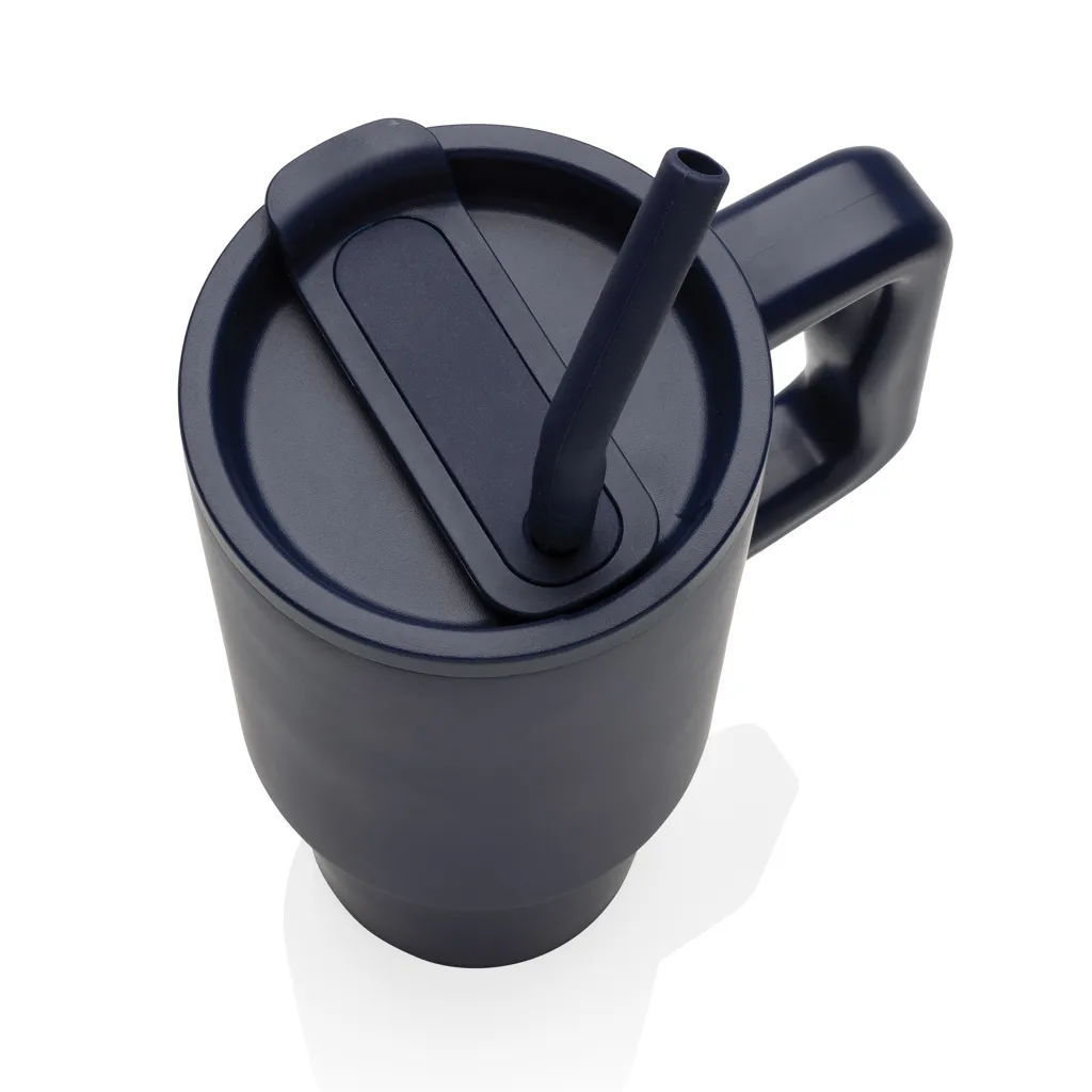 Embrace Deluxe Becher aus RCS recyceltem Edelstahl 900ml, navy blau – Bild 2