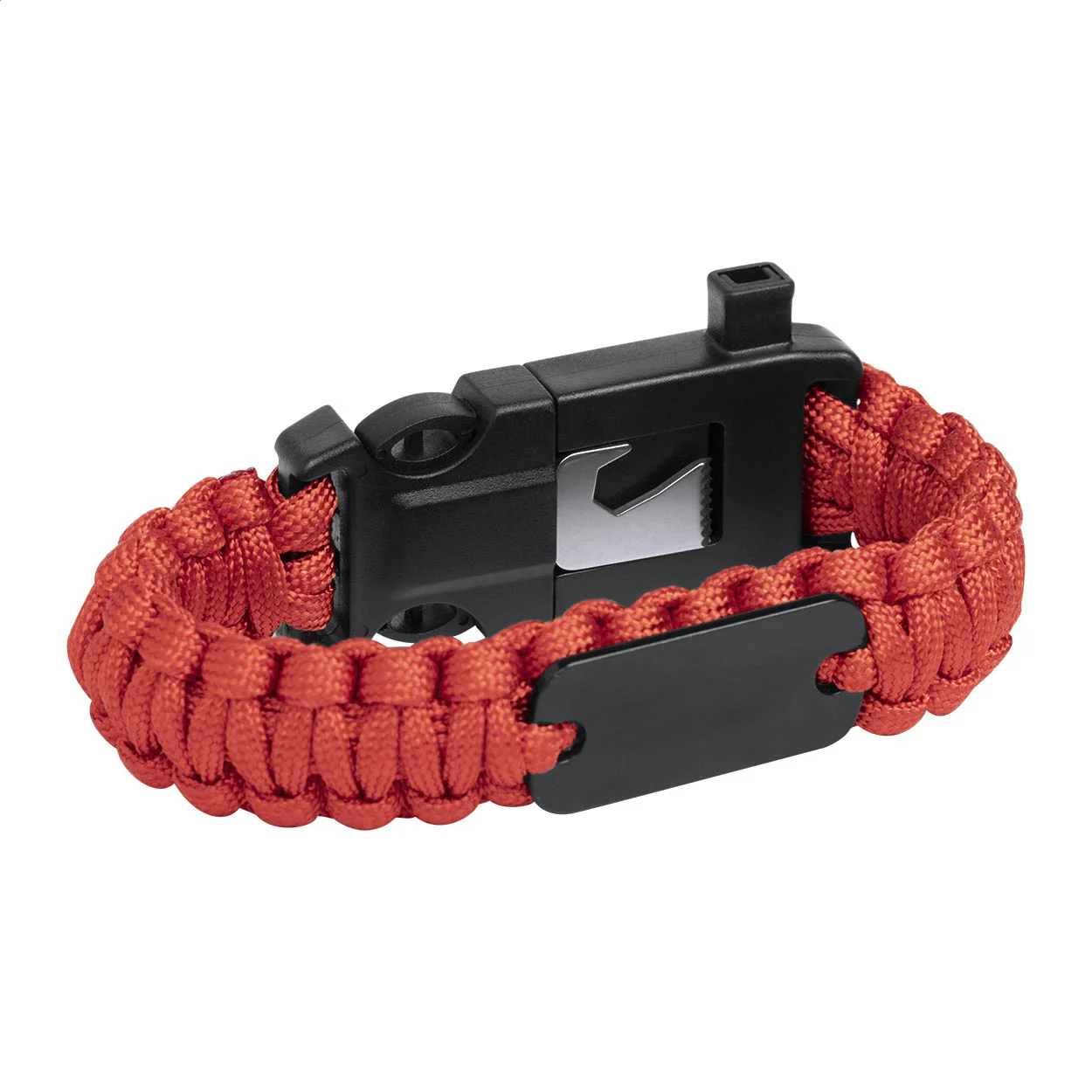 Survivor-Armband Peary, rot, schwarz – Bild 4