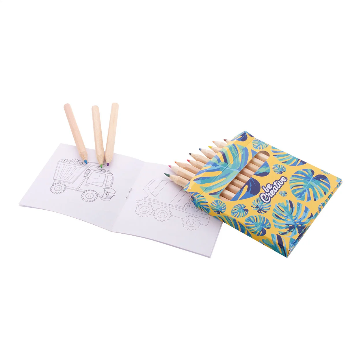 Individuelles Ausmalset, Tiere Coloxil 12, weiß – Bild 6