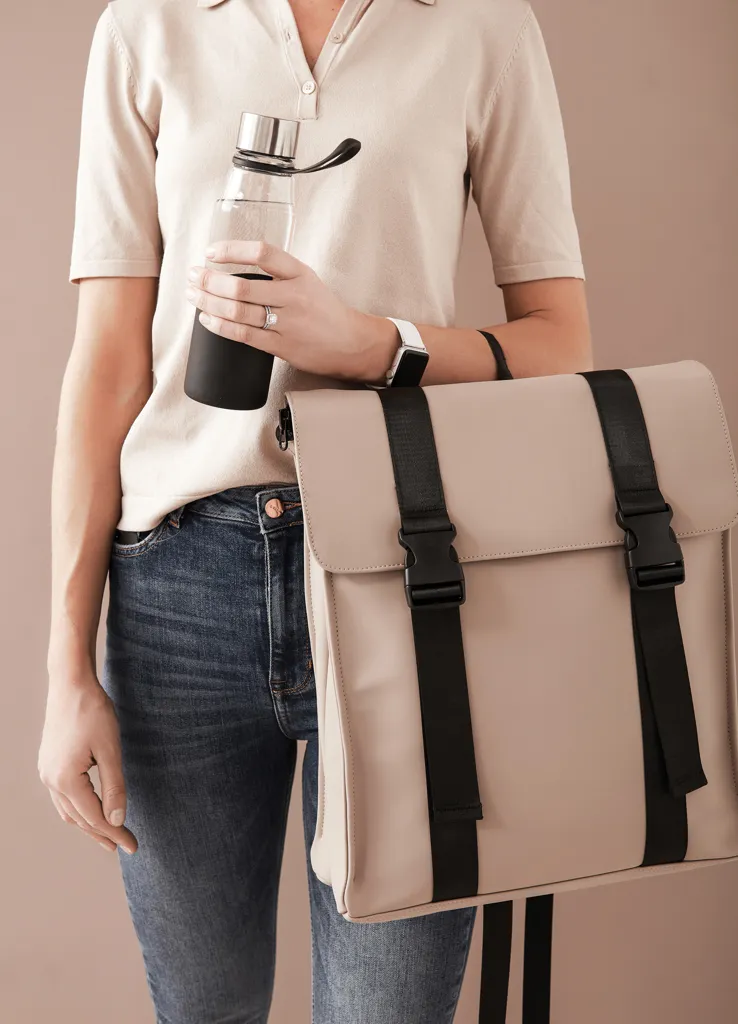 VINGA Baltimore RCS Rucksack, greige – Bild 8