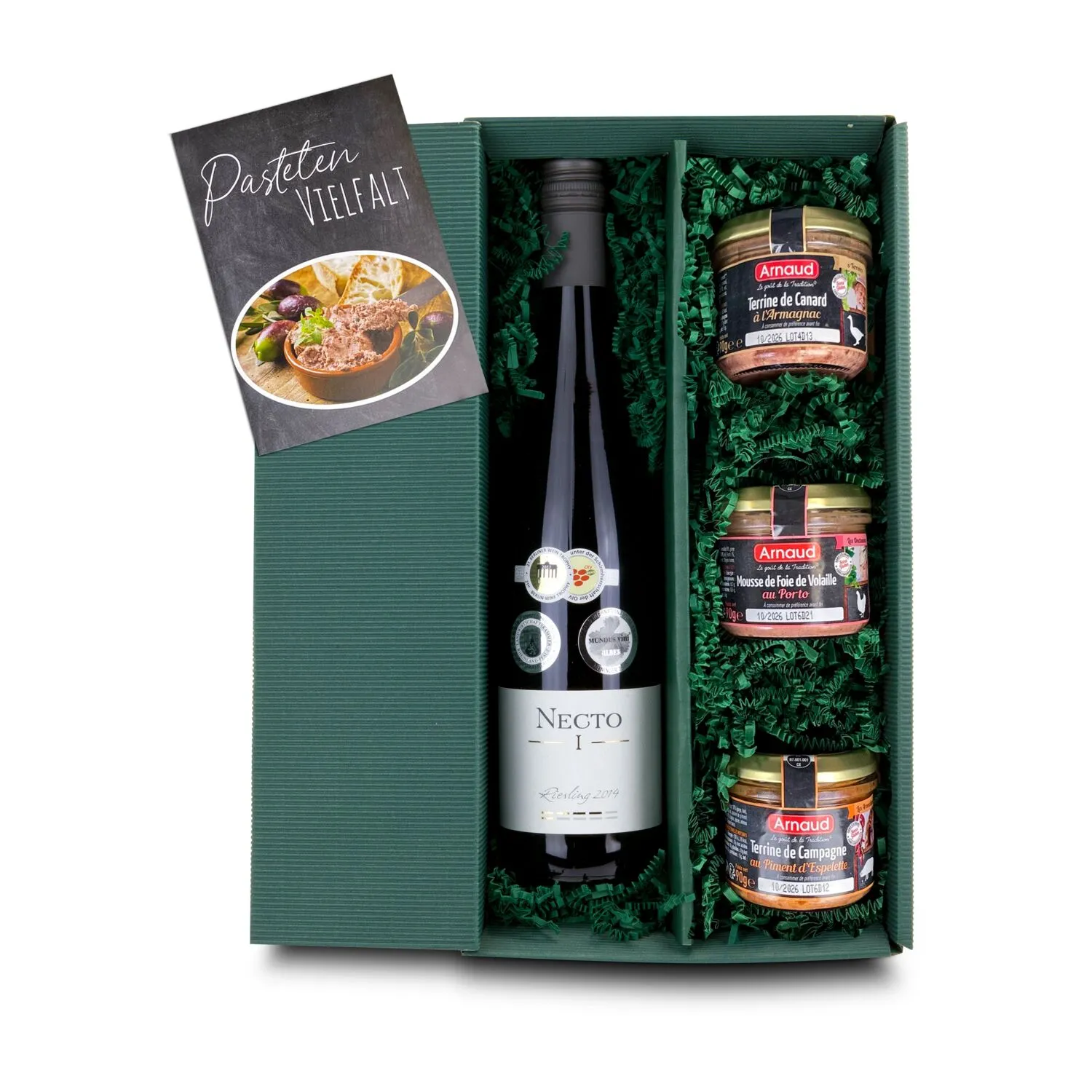 Geschenkset / Präsenteset: Pasteten Variationen, grün – Bild 2