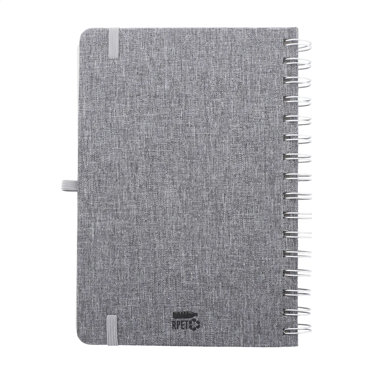 RPET Notizbuch Holbook, grau – Bild 6