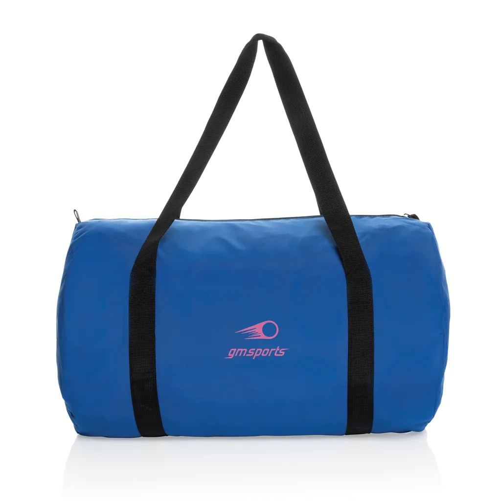 Dillon AWARE™ RPET faltbare Sporttasche, Königsblau – Bild 7