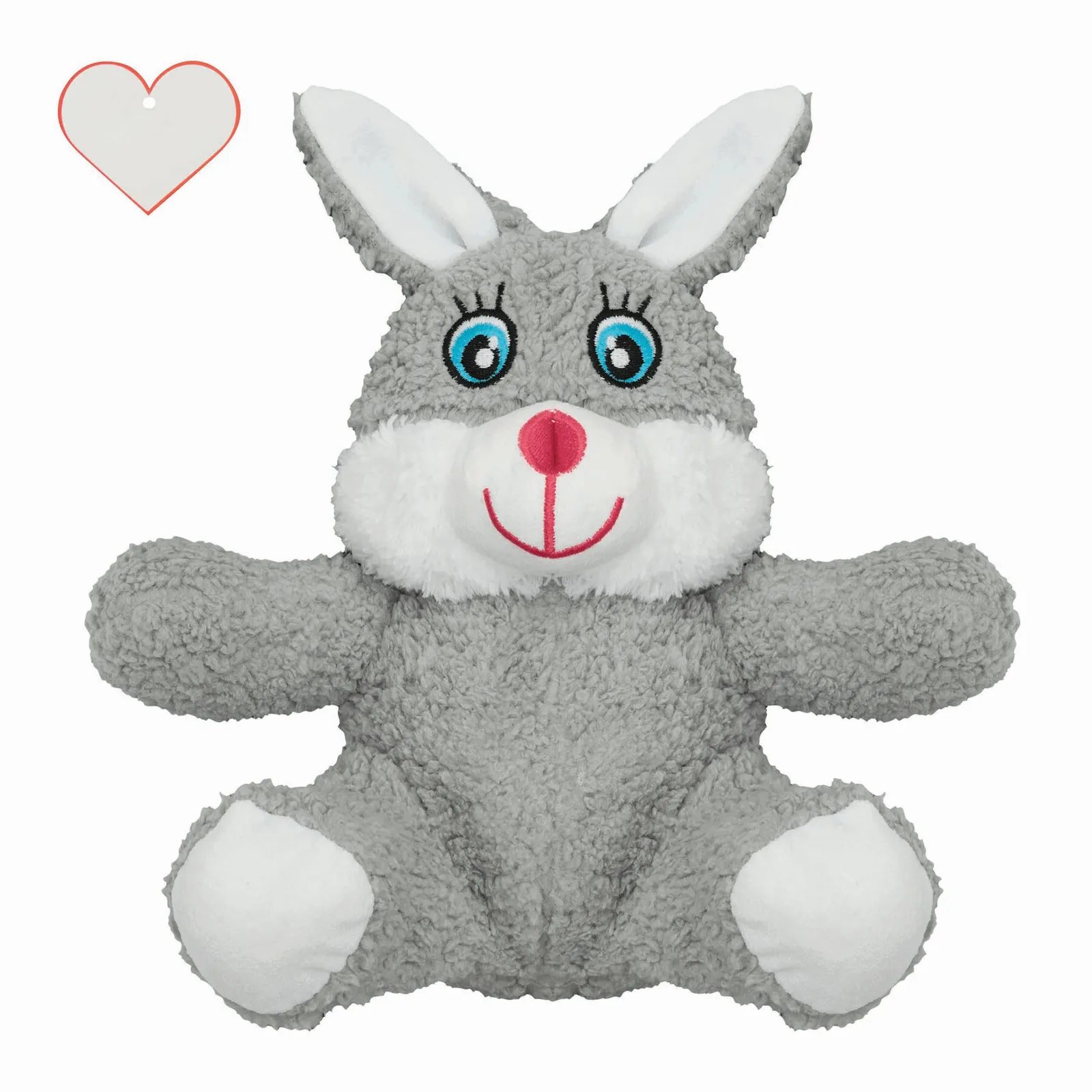 SAMI - Plüsch-Hase grau, grau – Bild 2