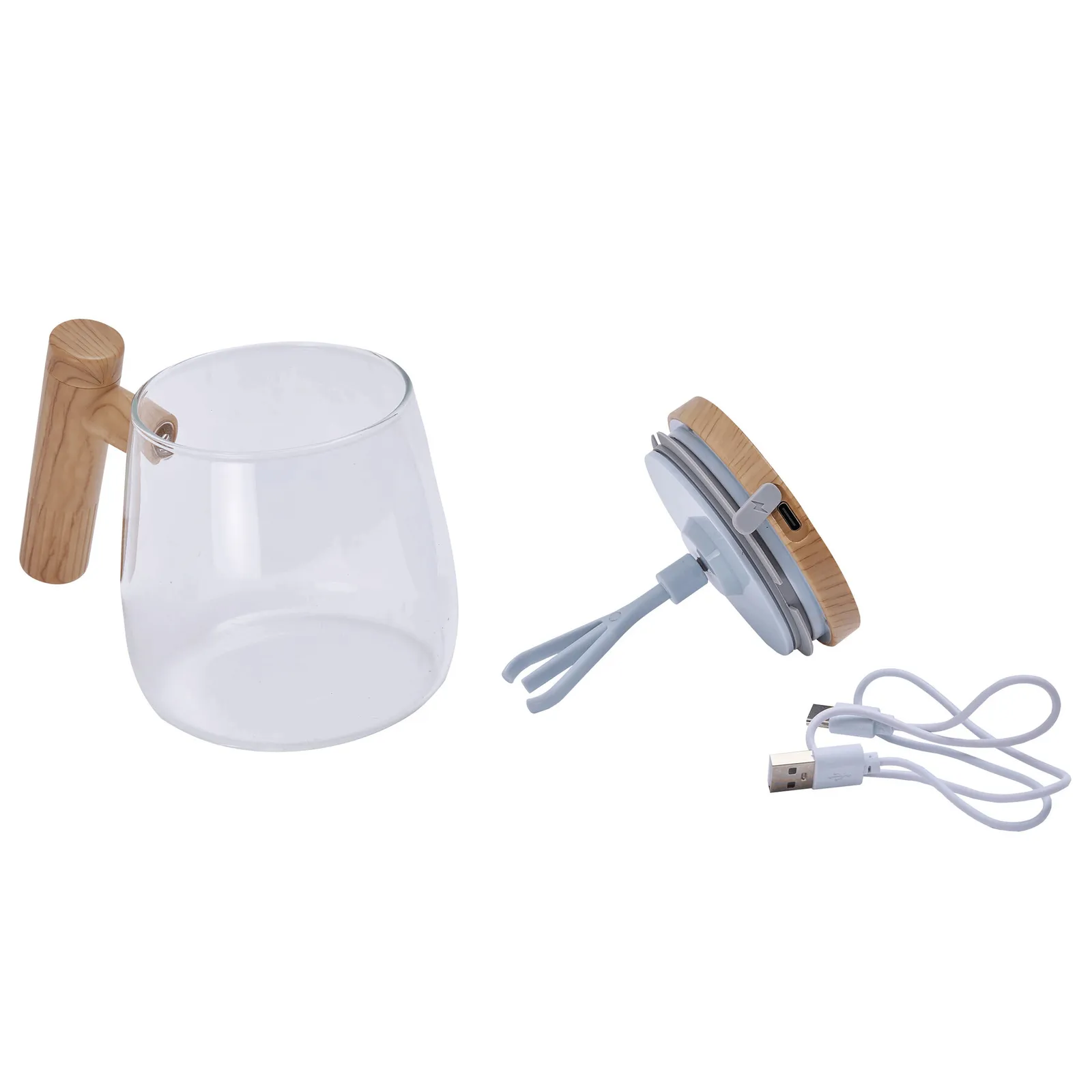 BURU Self-Stirring Mug - x transparent, transparent – Bild 7