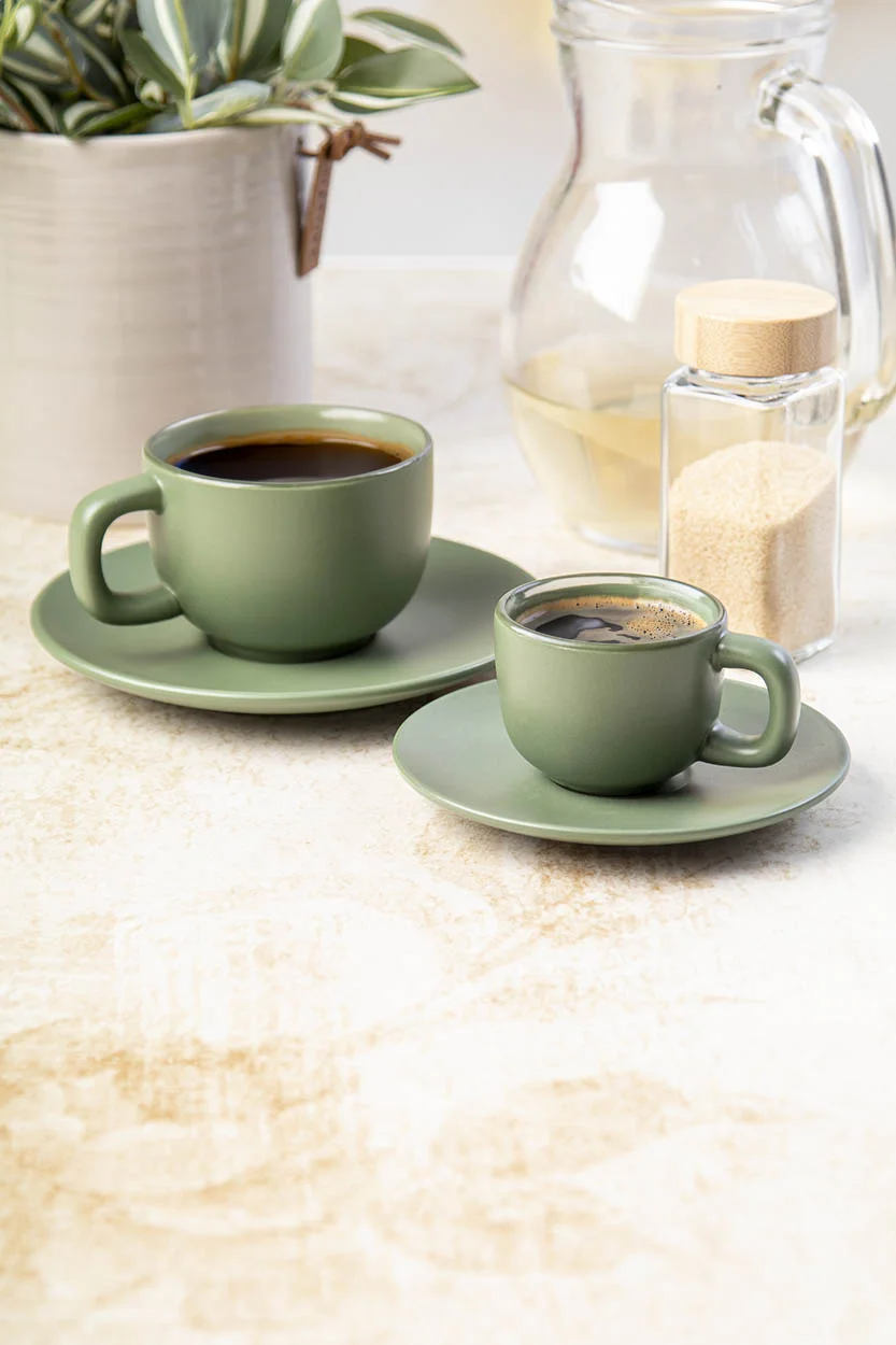 Espressotassenset Caturra, grün – Bild 2