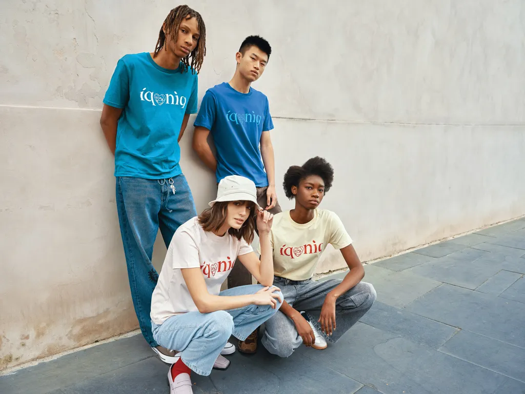 IQONIQ Brett T-Shirt aus recycelter Baumwolle, cloud pink – Bild 8