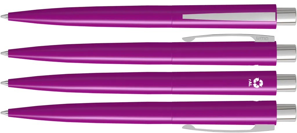 LUMOS RECY Druckkugelschreiber magenta, magenta – Bild 2