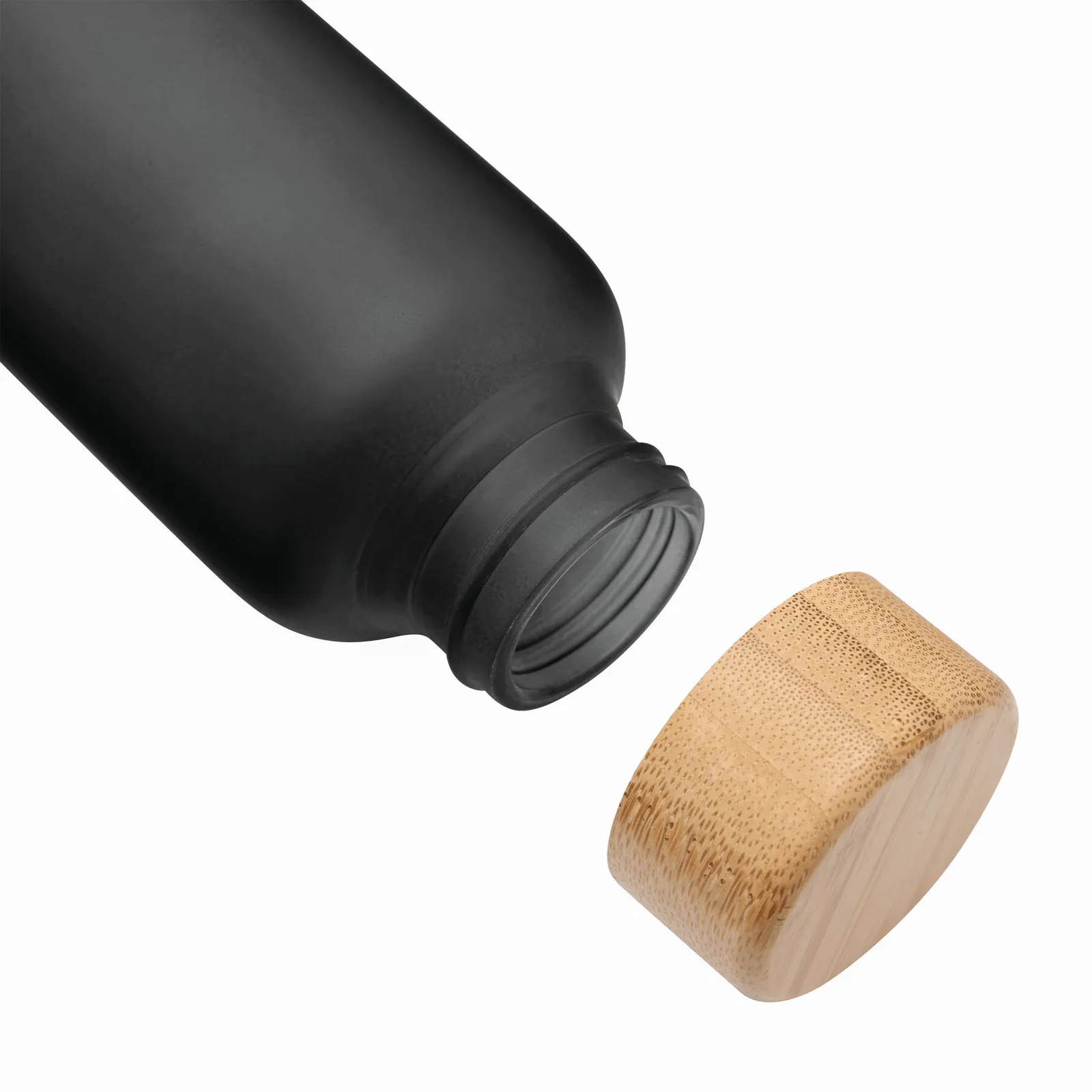 TAKE FROSTY - Glas-Flasche, schwarz – Bild 4