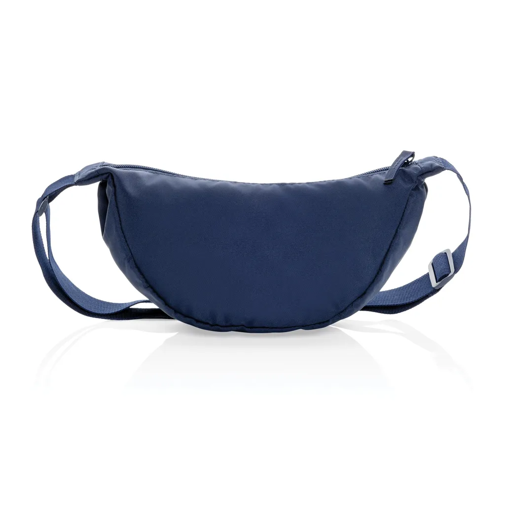 Crescent AWARE™ RPET Half-Moon Sling Tasche, navy blau – Bild 2