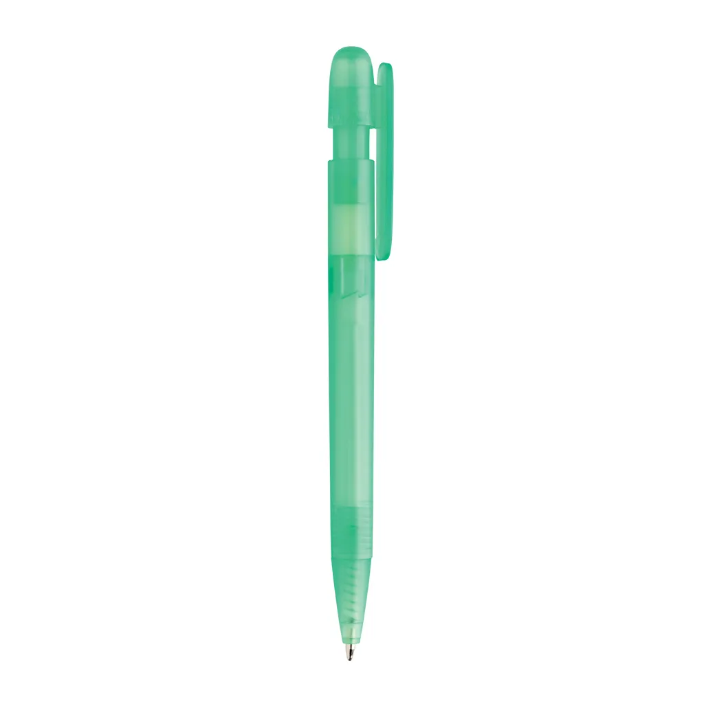 Devin transparenter Stift aus GRS zertifiziertem rABS, grün – Bild 2