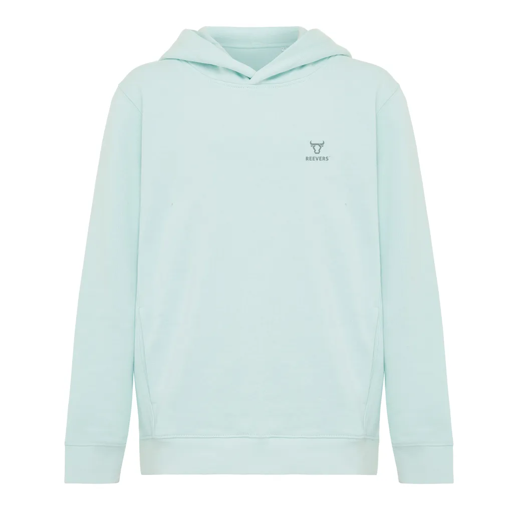 IQONIQ Yengo KidsHoodie mit Seitentaschen aus rec. Baumwolle, crushed mint – Bild 3