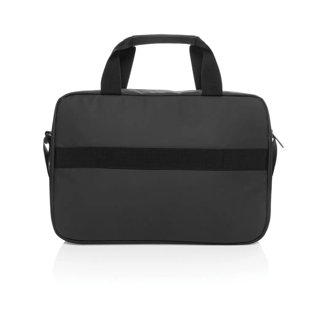 Armond AWARE™ RPET 15.6" Laptop-Tasche, schwarz – Bild 3