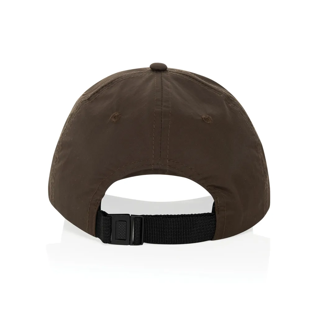KENTO URBAN RCS 5-Panel-Cap aus RCS recyceltem Nylon, braun – Bild 5