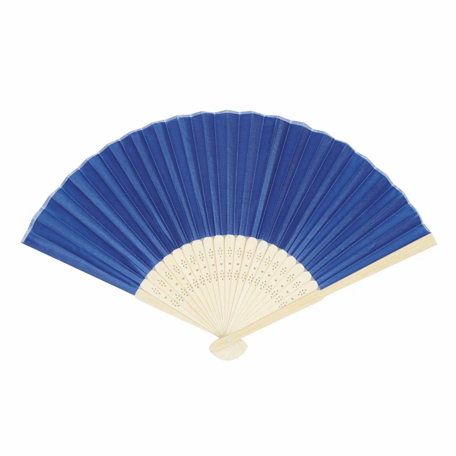 BAMBOO COOL - Faltbarer Fächer, royalblau – Bild 2