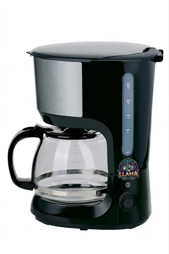 ALPINA Kaffeemaschine 750W 1.025L Schwarz