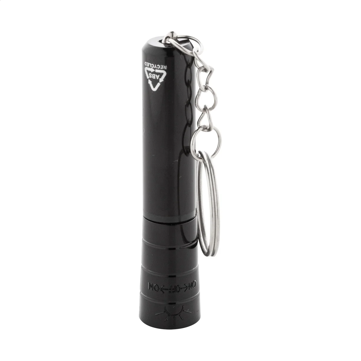 Mini-Taschenlampe Raipei aus RABS, schwarz – Bild 4
