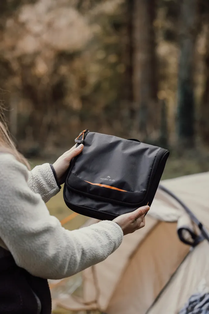 Nordic Drift Trail RCS Kosmetiktasche 3L, schwarz – Bild 9
