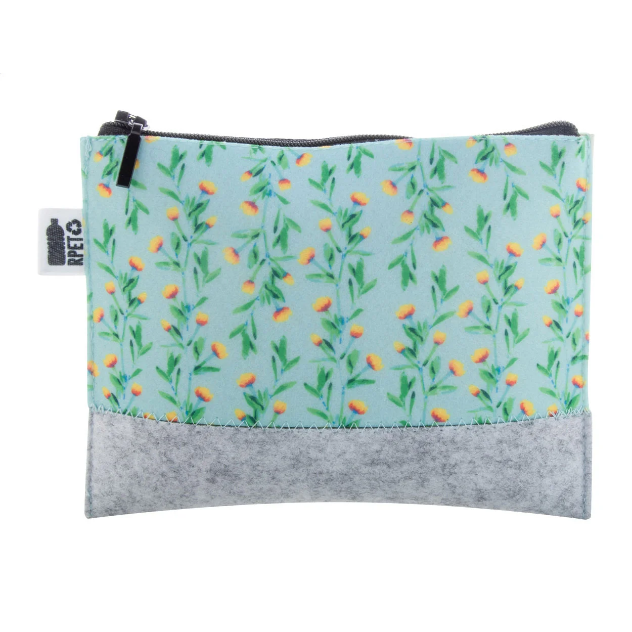 Individuelle Kosmetiktasche CreaFelt Beauty S, weiß, grau – Bild 4