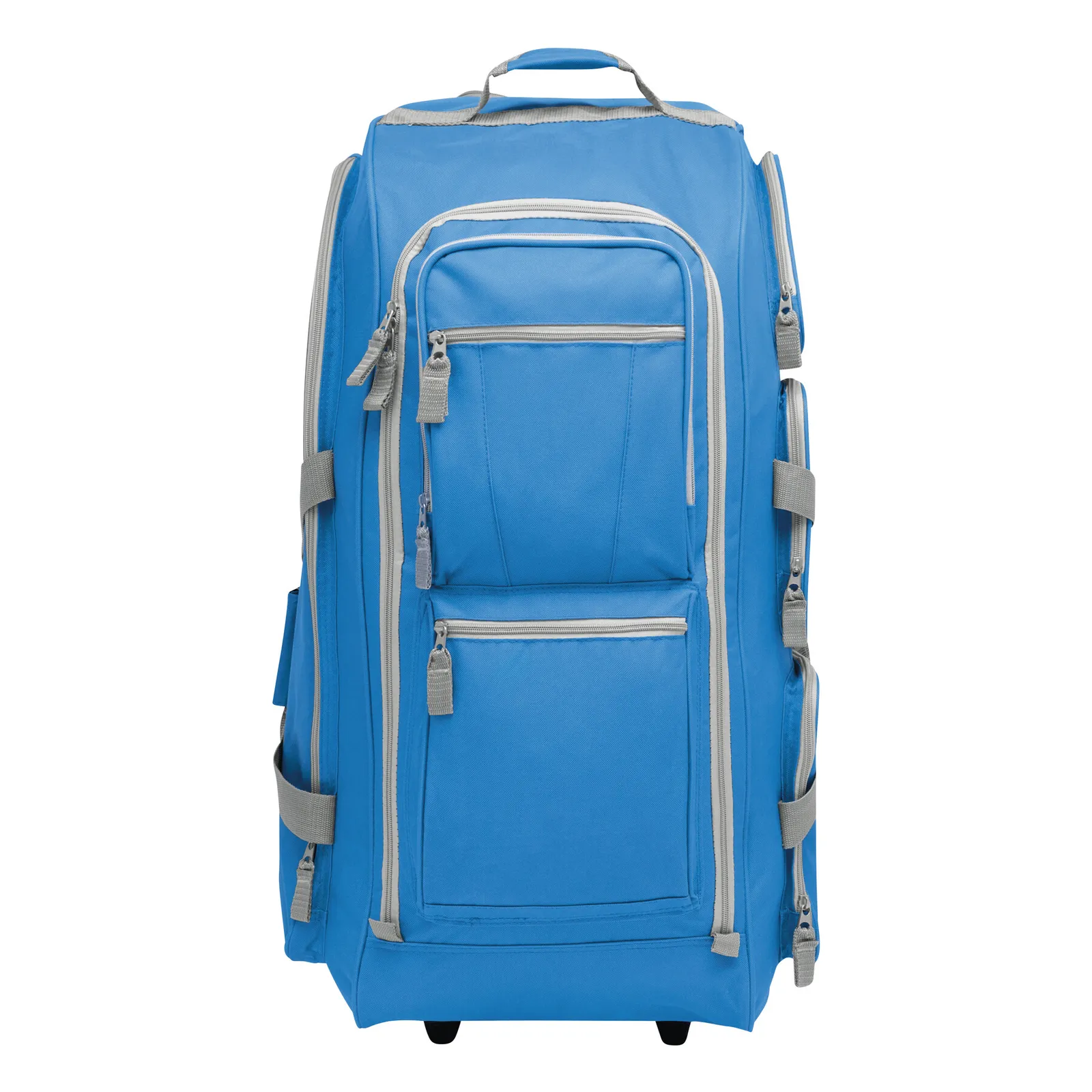 9P - Trolley-Reisetasche, blau, grau – Bild 3