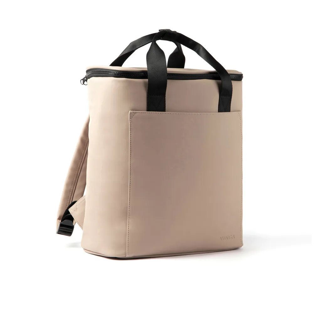 VINGA Baltimore Trail Kühlrucksack, greige – Bild 3