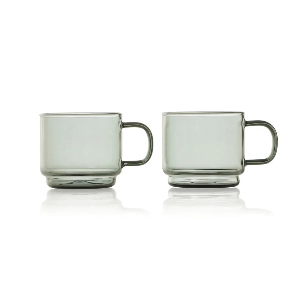 AdHoc Impact Espressotassen 70ml, 2er-Set, transparent – Bild 4