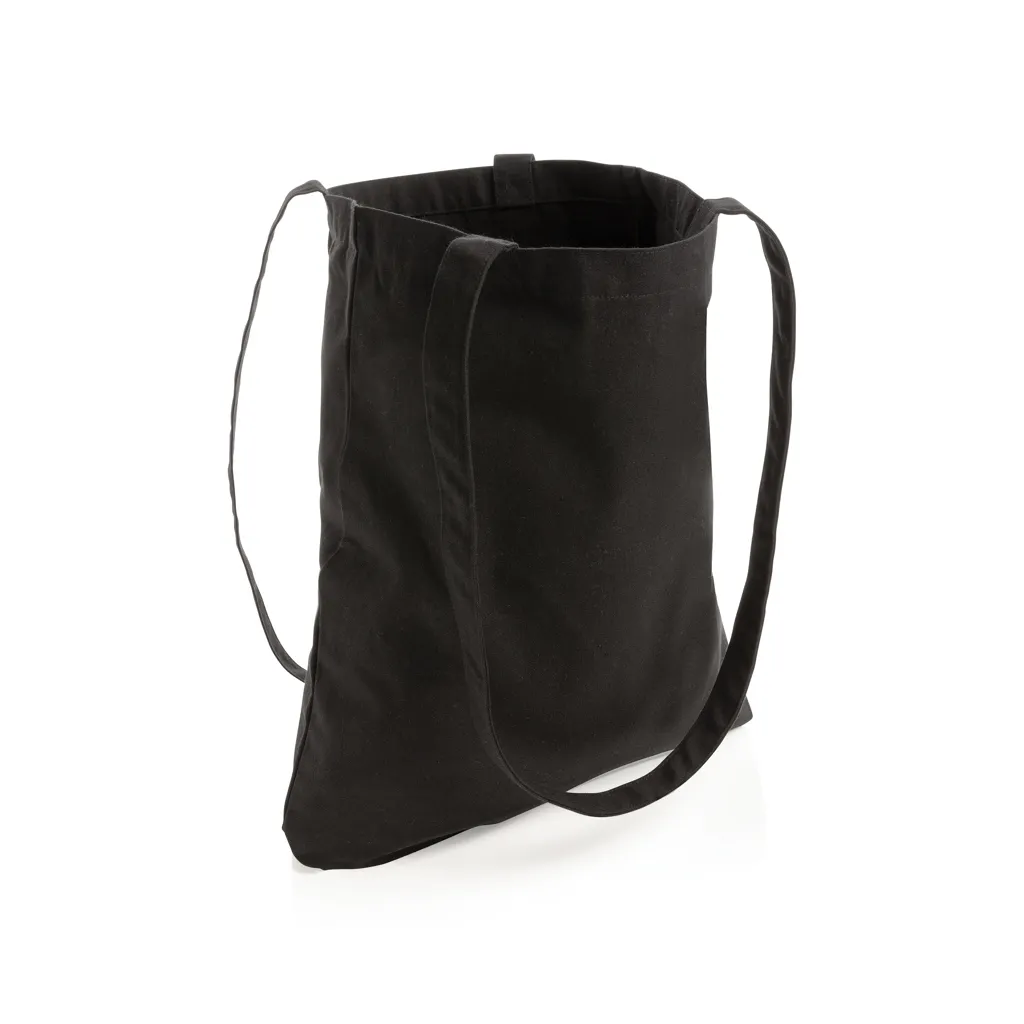 Impact Aware™ recycelte Baumwolltasche, schwarz – Bild 2