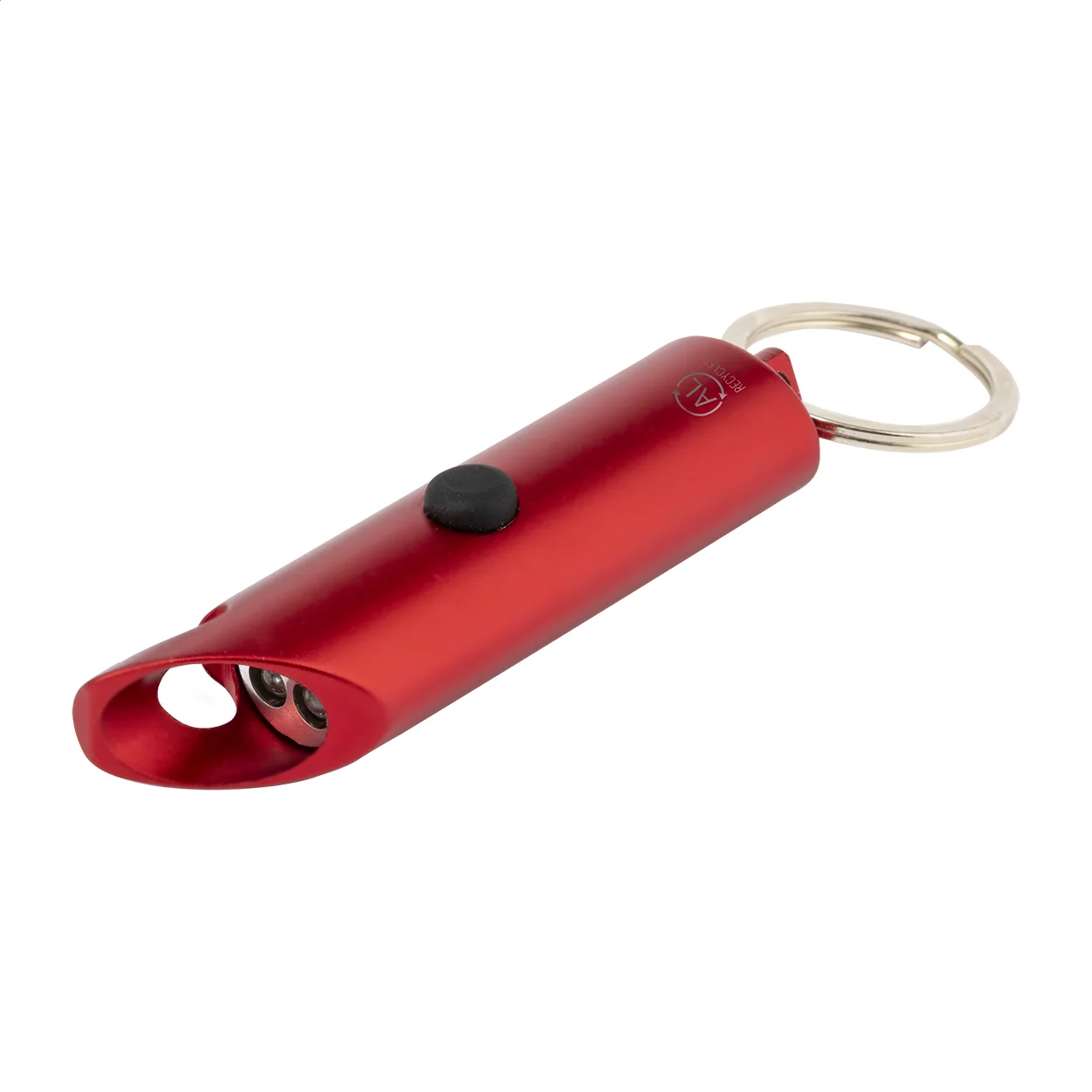 Flaschenöffner/Taschenlampe Rutto, rot – Bild 5