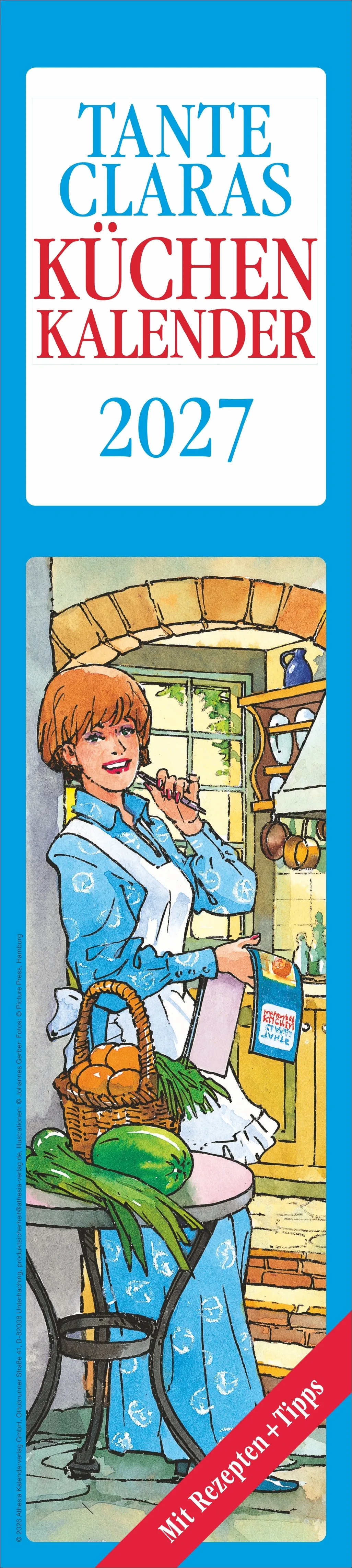 Tante Clara Monatsplaner 2027