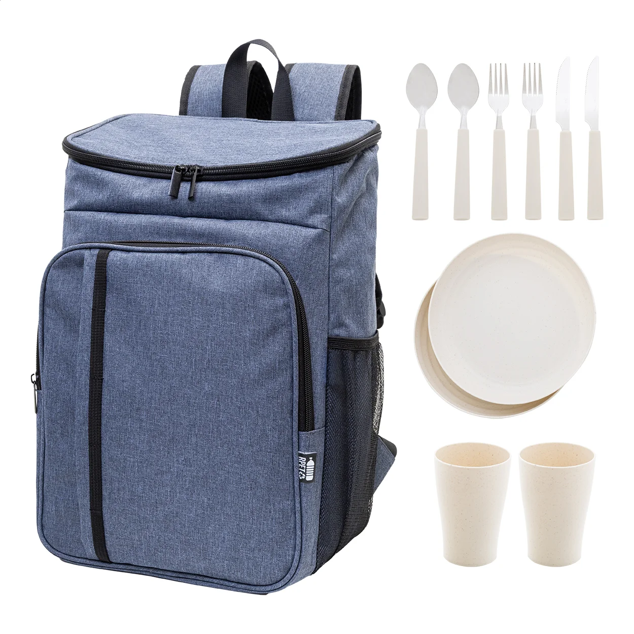 Picknick-Kühlrucksack Duonic, RPET