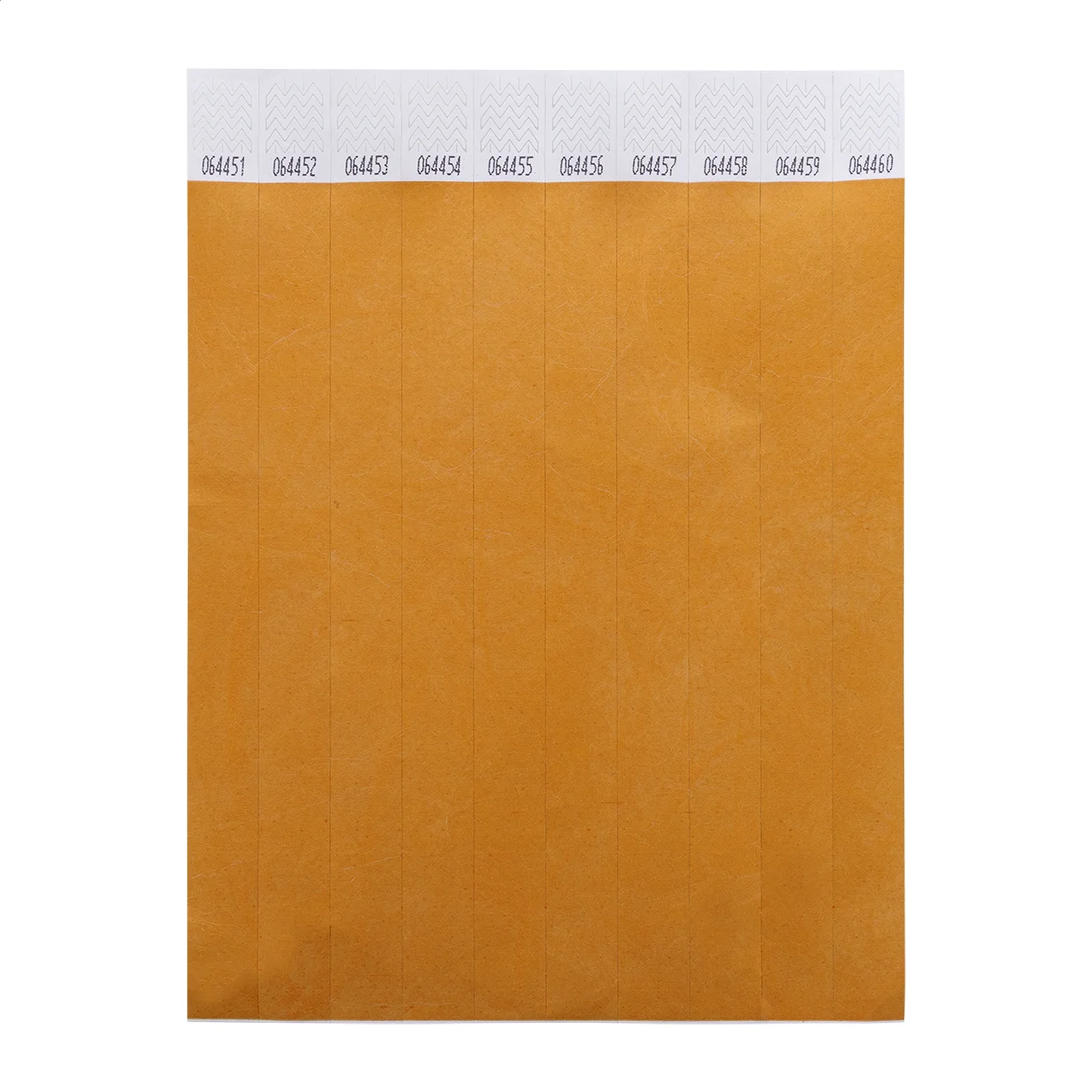 Einlassbänder (10 Stk.) Wristvek, orange – Bild 2