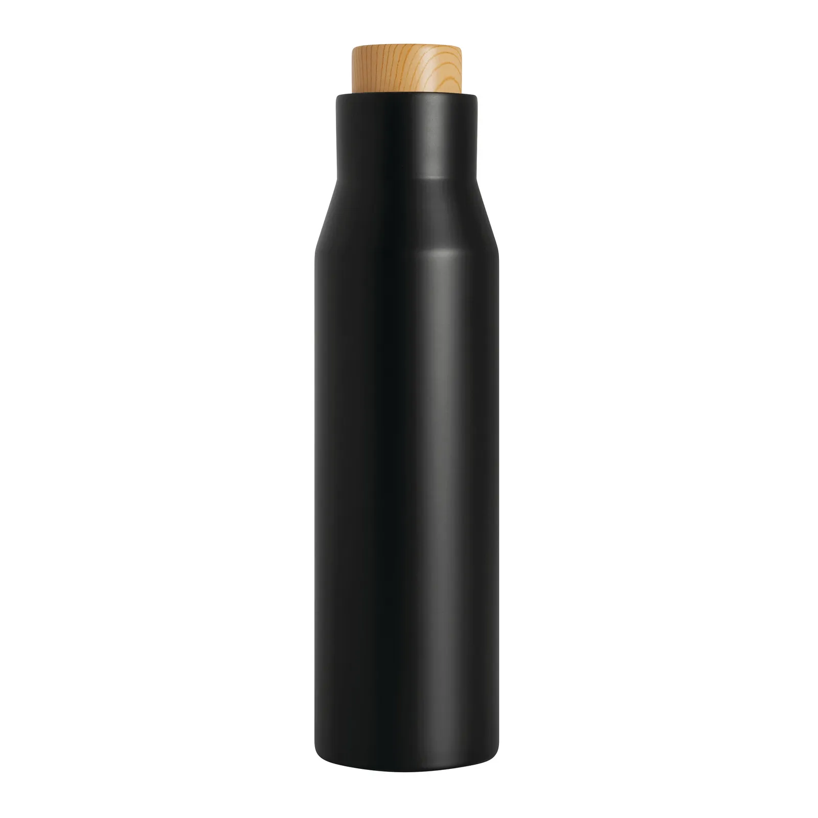 DRINK NOBLY - Vakuum-Isolierflasche, schwarz – Bild 2
