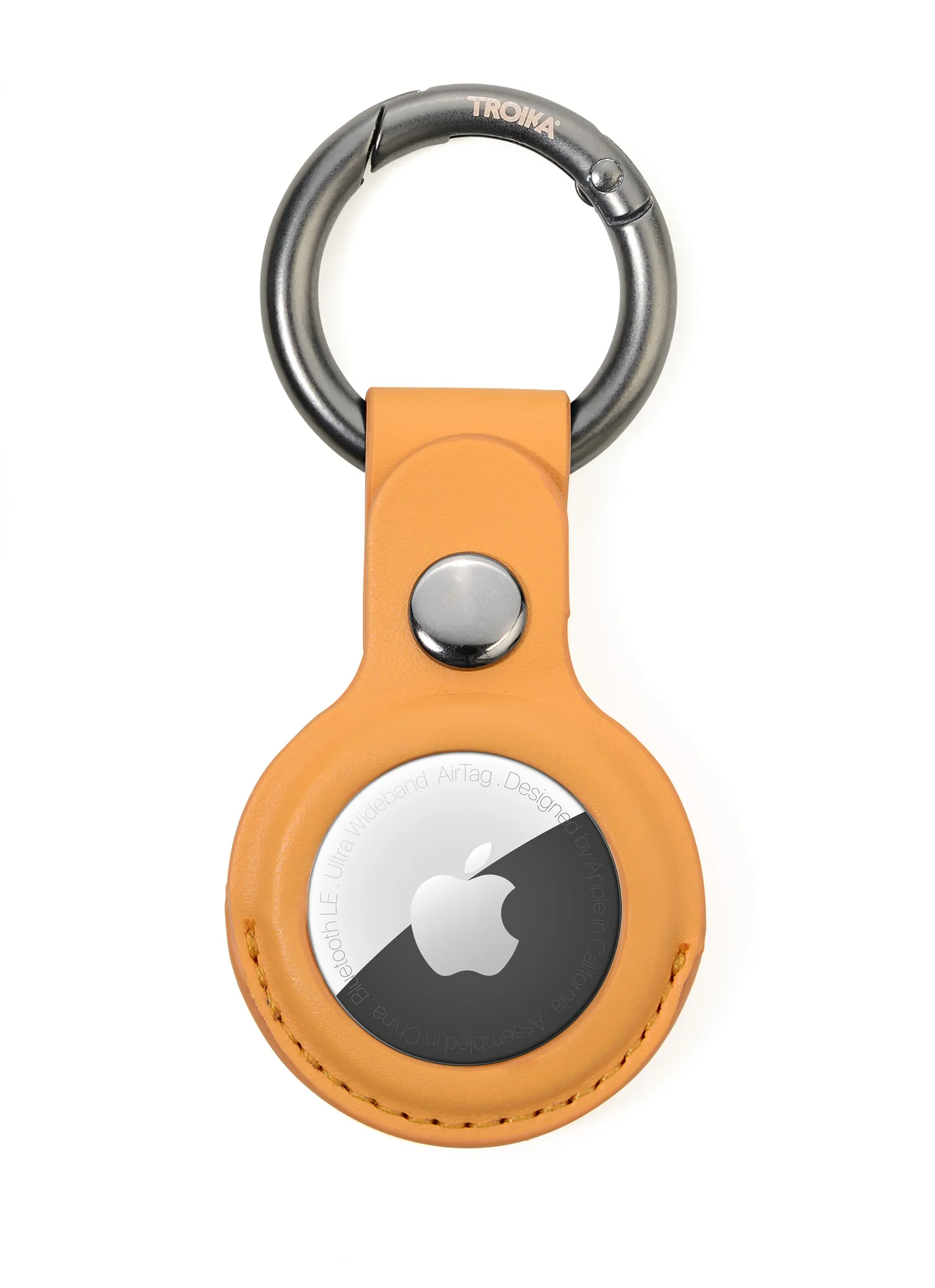 Schlüsselanhänger AIRTAG COVER gelb/gunmetal, gelb/gunmetal – Bild 5