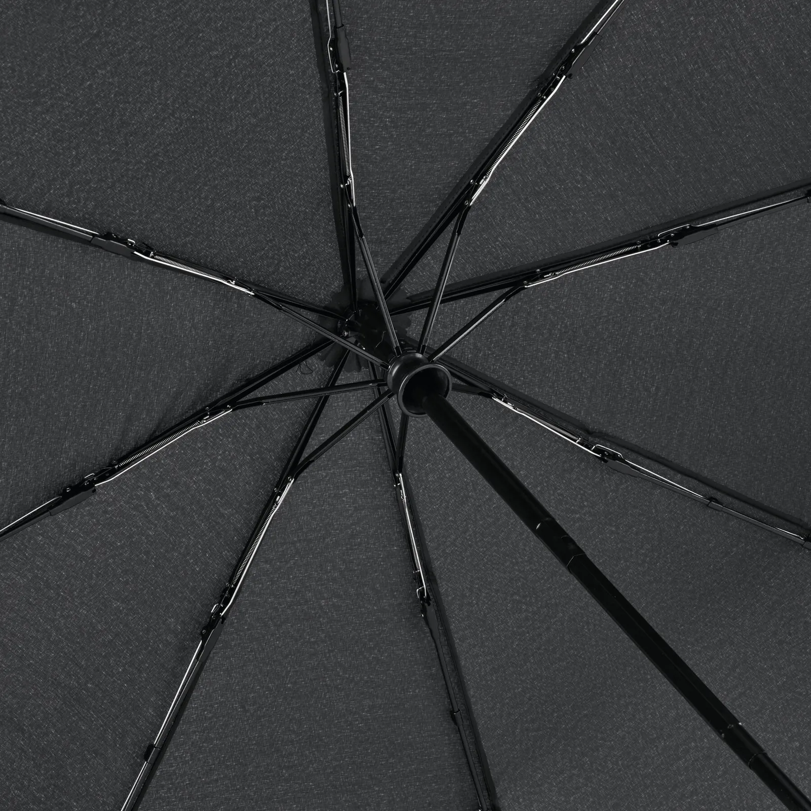 BARON Umbrella, Vollautomatischer Windproof-Taschenschirm, schwarz – Bild 7