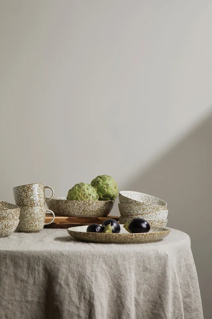 VINGA Nuvem Servierplatte, beige – Bild 5