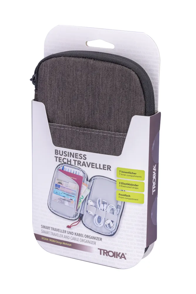 Smart Traveller BUSINESS TECH TRAVELLER, anthrazit/schwarz – Bild 6