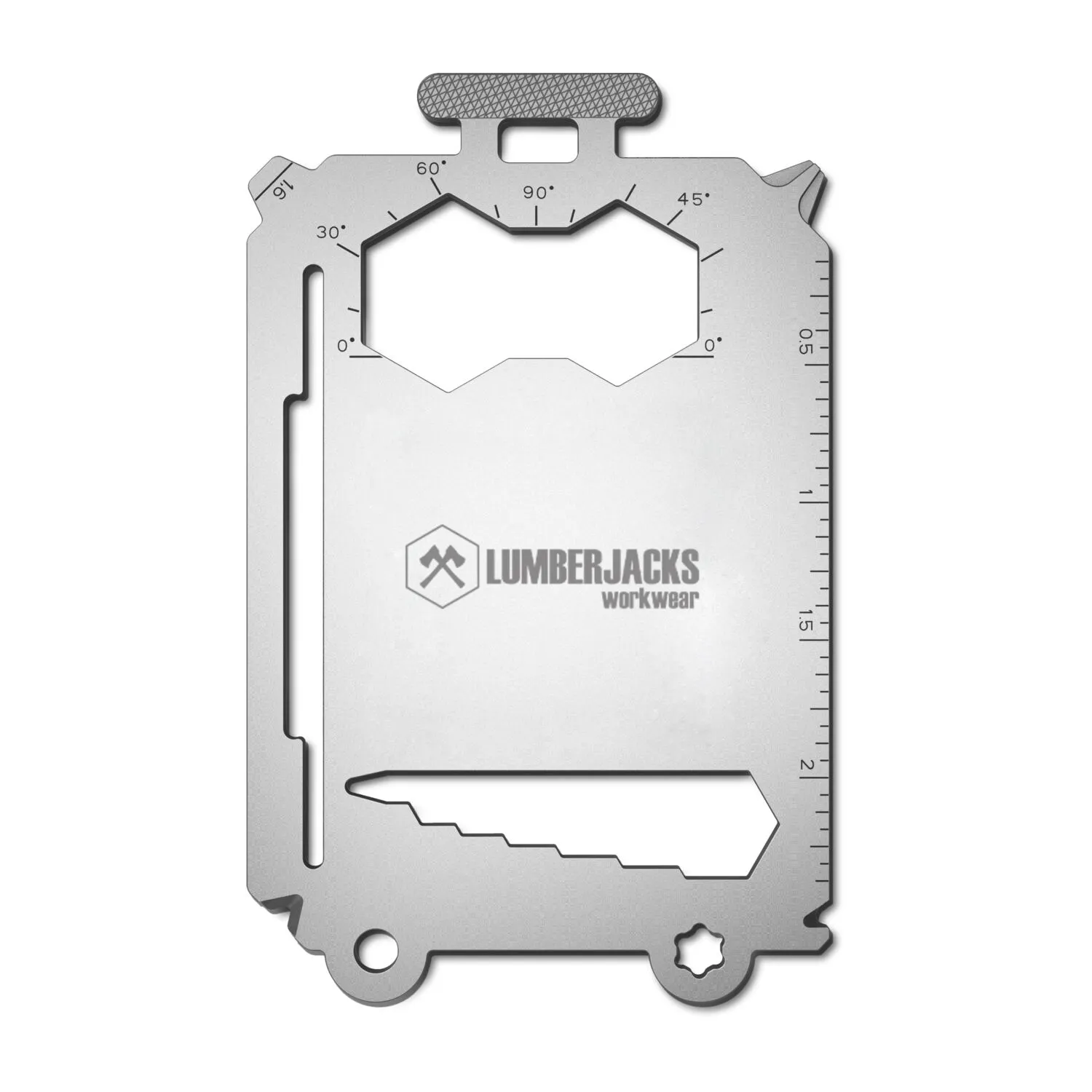 ROMINOX® Card Tool // Travel Tag - 30 Funktionen, silber – Bild 10